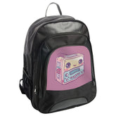 Kawaii Cassette Player Backpack, Cute Retro Music Bag, Aesthetic School Backpack, Trendy Bookbag, Vintage Backpack Gift for Her - Tawshia